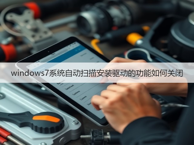 windows7系统自动扫描安装驱动的功能如何关闭(图2) windows7系统自动扫描安装驱动的功能如何关闭(图2)