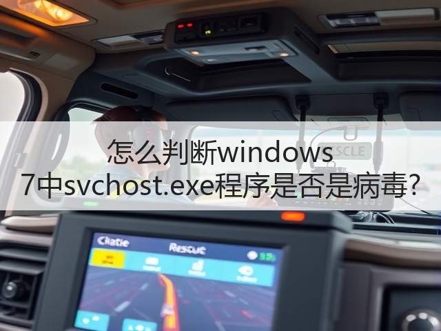 怎么判断windows 7中svchost.exe程序是否是病毒?(图3)