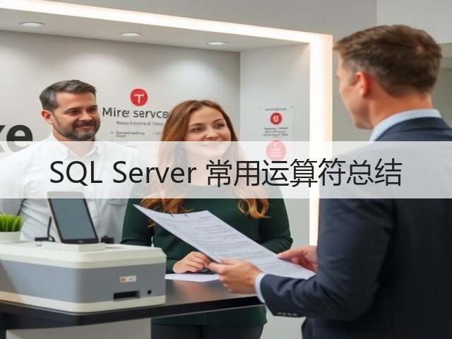 SQL Server 常用运算符总结(图3)
