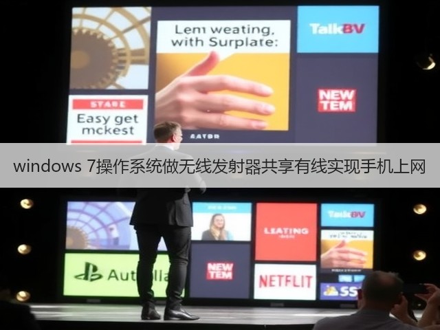 windows 7操作系统做无线发射器共享有线实现手机上网(图3)