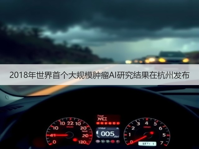 2018年世界首个大规模肿瘤AI研究结果在杭州发布(图3) 2018年世界首个大规模肿瘤AI研究结果在杭州发布(图3)