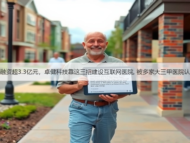 总融资超3.3亿元,卓健科技靠这三招建设互联网医院, 被多家大三甲医院认可(图1) 总融资超3.3亿元,卓健科技靠这三招建设互联网医院, 被多家大三甲医院认可(图1)