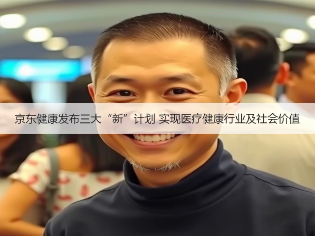京东健康发布三大“新”计划 实现医疗健康行业及社会价值(图1)