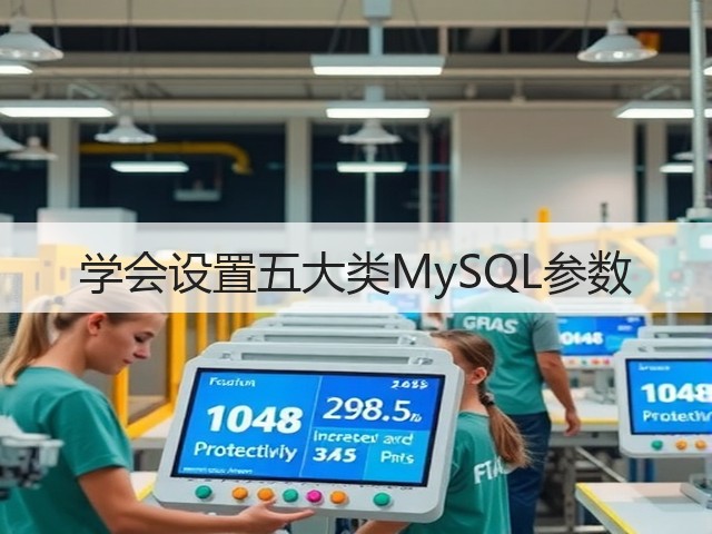 学会设置五大类MySQL参数(图2) 学会设置五大类MySQL参数(图2)