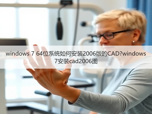 windows 7 64位系统如何安装2006版的CAD?windows 7安装cad2006图(图3) windows 7 64位系统如何安装2006版的CAD?windows 7安装cad2006图(图3)