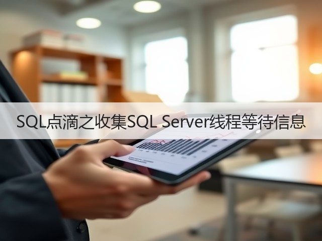 SQL点滴之收集SQL Server线程等待信息(图3) SQL点滴之收集SQL Server线程等待信息(图3)