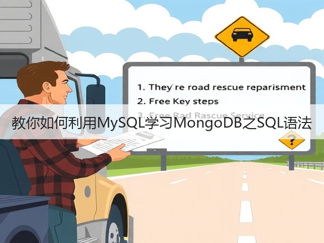 教你如何利用MySQL学习MongoDB之SQL语法(图1) 教你如何利用MySQL学习MongoDB之SQL语法(图1)