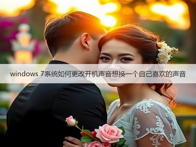 windows 7系统如何更改开机声音想换一个自己喜欢的声音(图2) windows 7系统如何更改开机声音想换一个自己喜欢的声音(图2)