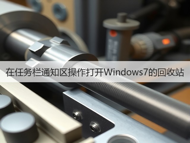在任务栏通知区操作打开Windows7的回收站(图1)