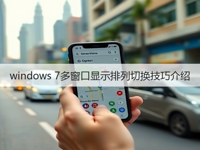 windows 7多窗口显示排列切换技巧介绍(图3) windows 7多窗口显示排列切换技巧介绍(图3)