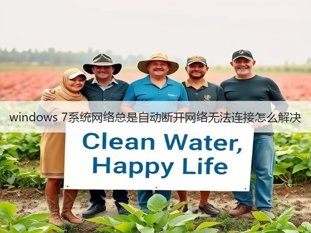 windows 7系统网络总是自动断开网络无法连接怎么解决(图2)