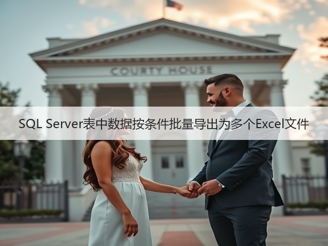 SQL Server表中数据按条件批量导出为多个Excel文件(图1) SQL Server表中数据按条件批量导出为多个Excel文件(图1)