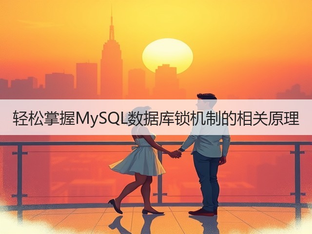 轻松掌握MySQL数据库锁机制的相关原理(图1) 轻松掌握MySQL数据库锁机制的相关原理(图1)