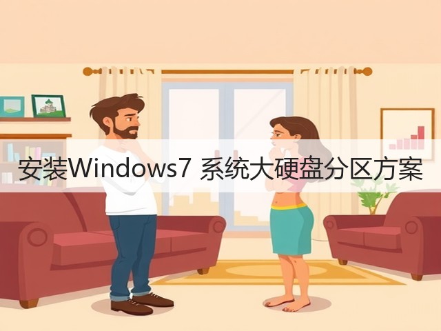 安装Windows7 系统大硬盘分区方案(图1) 安装Windows7 系统大硬盘分区方案(图1)