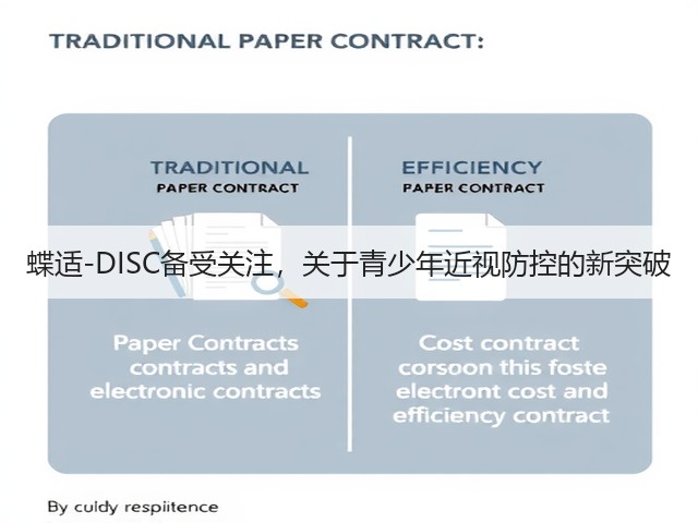 蝶适-DISC备受关注，关于青少年近视防控的新突破(图1)