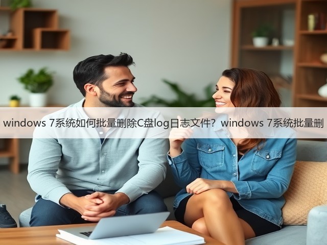 windows 7系统如何批量删除C盘log日志文件?windows 7系统批量删(图1) windows 7系统如何批量删除C盘log日志文件?windows 7系统批量删(图1)