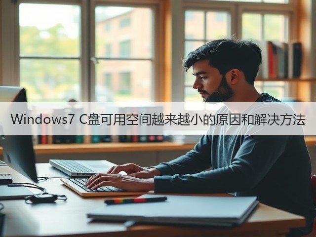 Windows7 C盘可用空间越来越小的原因和解决方法(图1) Windows7 C盘可用空间越来越小的原因和解决方法(图1)