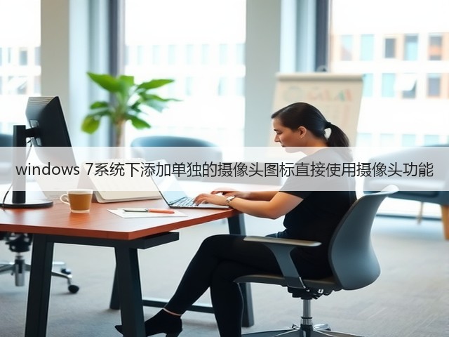 windows 7系统下添加单独的摄像头图标直接使用摄像头功能(图1)
