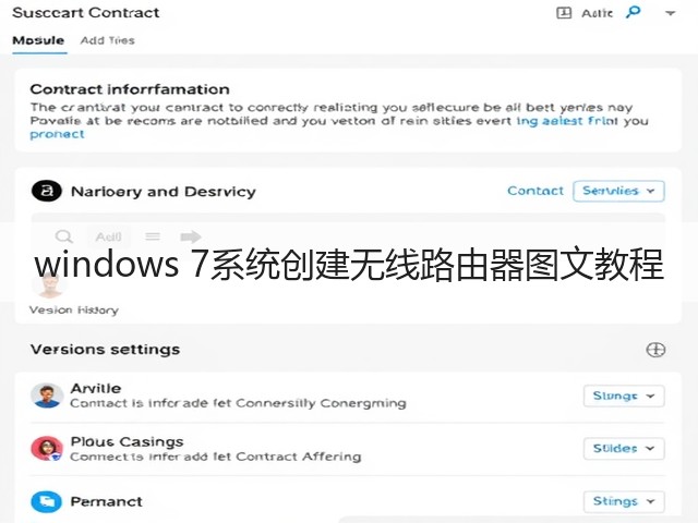 windows 7系统创建无线路由器图文教程(图3) windows 7系统创建无线路由器图文教程(图3)