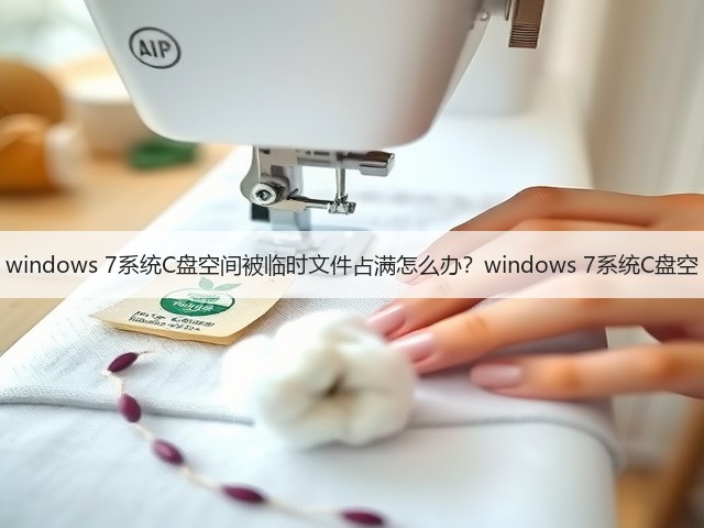 windows 7系统C盘空间被临时文件占满怎么办?windows 7系统C盘空(图2) windows 7系统C盘空间被临时文件占满怎么办?windows 7系统C盘空(图2)