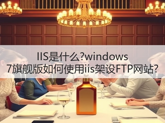 IIS是什么?windows 7旗舰版如何使用iis架设FTP网站?(图3) IIS是什么?windows 7旗舰版如何使用iis架设FTP网站?(图3)