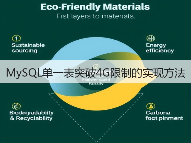 MySQL单一表突破4G限制的实现方法(图3) MySQL单一表突破4G限制的实现方法(图3)