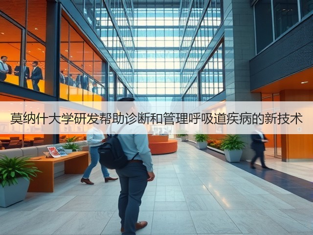 莫纳什大学研发帮助诊断和管理呼吸道疾病的新技术(图1) 莫纳什大学研发帮助诊断和管理呼吸道疾病的新技术(图1)