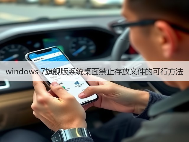 windows 7旗舰版系统桌面禁止存放文件的可行方法(图3) windows 7旗舰版系统桌面禁止存放文件的可行方法(图3)