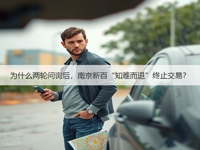为什么两轮问询后，南京新百“知难而退”终止交易？(图2)