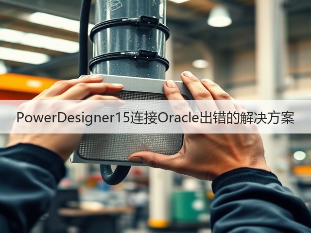 PowerDesigner15连接Oracle出错的解决方案(图3) PowerDesigner15连接Oracle出错的解决方案(图3)