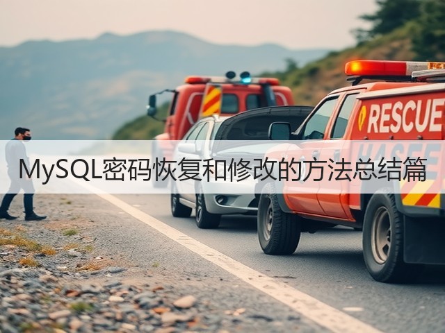 MySQL密码恢复和修改的方法总结篇(图3) MySQL密码恢复和修改的方法总结篇(图3)