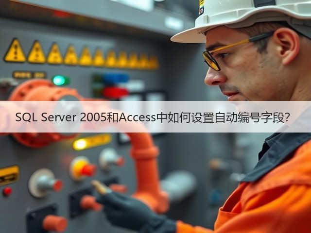 SQL Server 2005和Access中如何设置自动编号字段?(图3) SQL Server 2005和Access中如何设置自动编号字段?(图3)