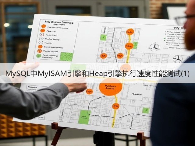 MySQL中MyISAM引擎和Heap引擎执行速度性能测试(1)(图1)