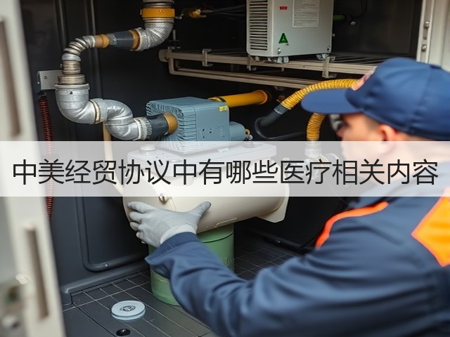 中美经贸协议中有哪些医疗相关内容(图1) 中美经贸协议中有哪些医疗相关内容(图1)