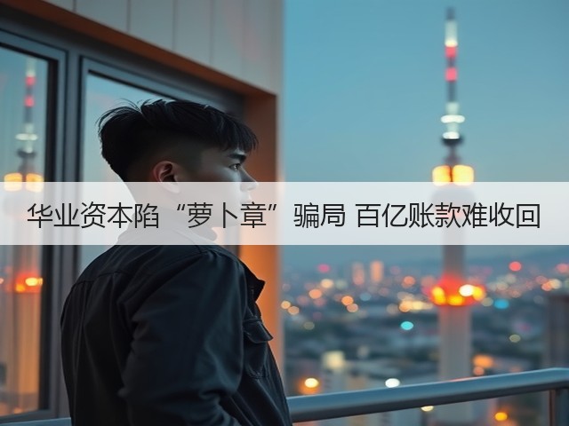 华业资本陷“萝卜章”骗局 百亿账款难收回(图3) 华业资本陷“萝卜章”骗局 百亿账款难收回(图3)