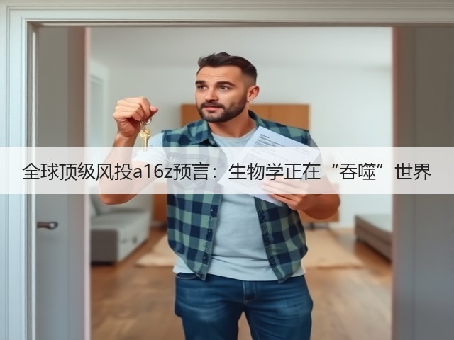 全球顶级风投a16z预言:生物学正在“吞噬”世界(图2) 全球顶级风投a16z预言:生物学正在“吞噬”世界(图2)