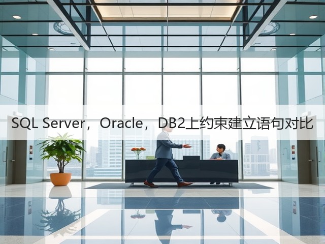 SQL Server,Oracle,DB2上约束建立语句对比(图1) SQL Server,Oracle,DB2上约束建立语句对比(图1)