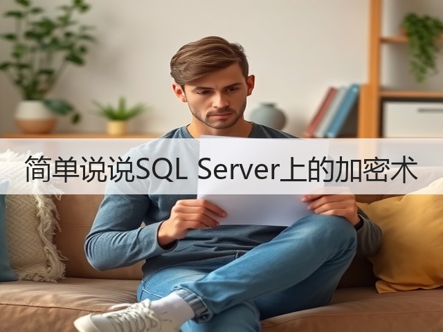 简单说说SQL Server上的加密术(图3) 简单说说SQL Server上的加密术(图3)