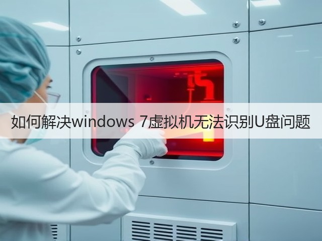 如何解决windows 7虚拟机无法识别U盘问题(图3)