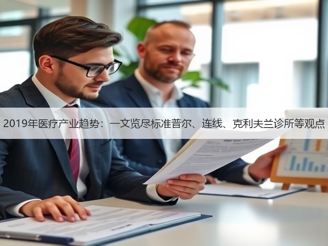 2019年医疗产业趋势：一文览尽标准普尔、连线、克利夫兰诊所等观点(图1)