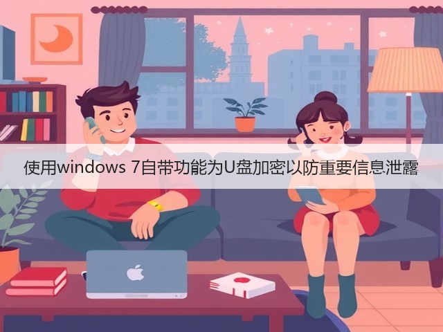 使用windows 7自带功能为U盘加密以防重要信息泄露(图1) 使用windows 7自带功能为U盘加密以防重要信息泄露(图1)