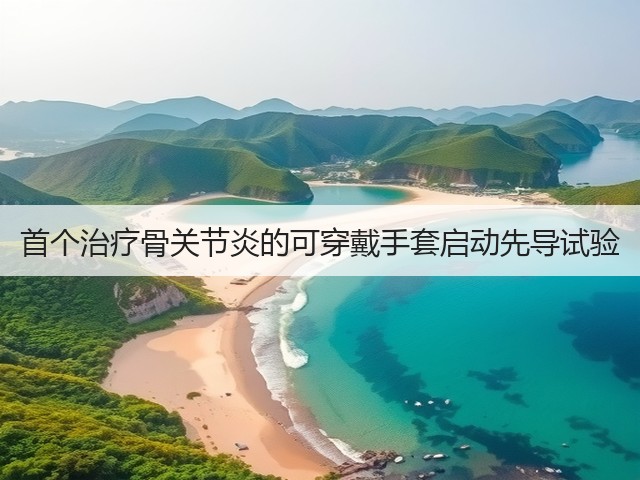 首个治疗骨关节炎的可穿戴手套启动先导试验(图3) 首个治疗骨关节炎的可穿戴手套启动先导试验(图3)
