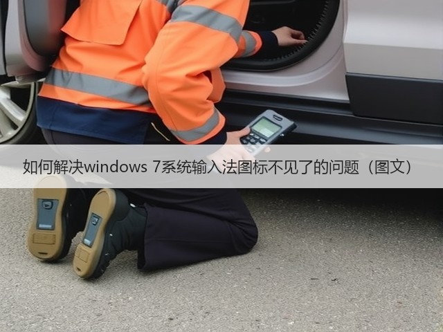 如何解决windows 7系统输入法图标不见了的问题(图文)(图1) 如何解决windows 7系统输入法图标不见了的问题(图文)(图1)