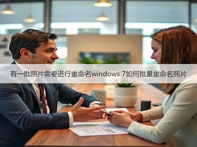 有一批照片需要进行重命名windows 7如何批量重命名照片(图2) 有一批照片需要进行重命名windows 7如何批量重命名照片(图2)
