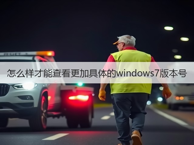 怎么样才能查看更加具体的windows7版本号(图2) 怎么样才能查看更加具体的windows7版本号(图2)