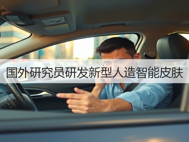 国外研究员研发新型人造智能皮肤(图2) 国外研究员研发新型人造智能皮肤(图2)