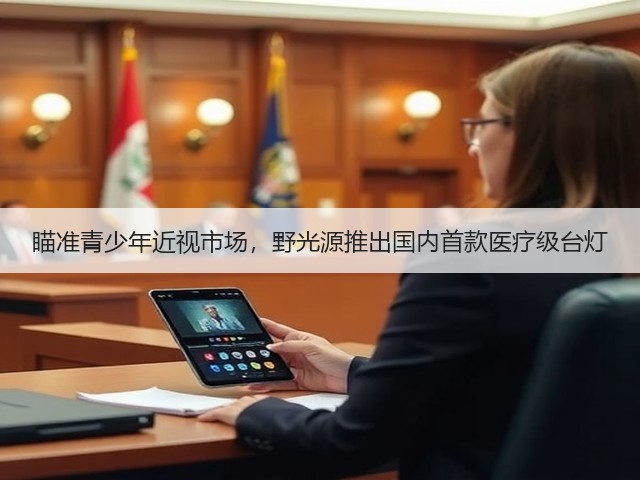 瞄准青少年近视市场，野光源推出国内首款医疗级台灯(图1)