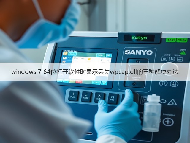 windows 7 64位打开软件时显示丢失wpcap.dll的三种解决办法(图3)
