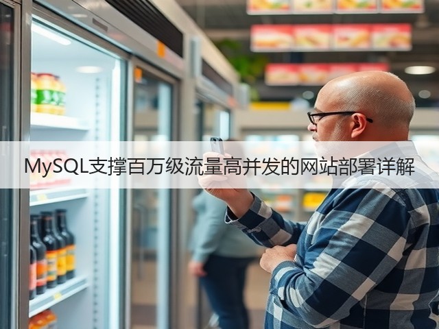 MySQL支撑百万级流量高并发的网站部署详解(图2) MySQL支撑百万级流量高并发的网站部署详解(图2)