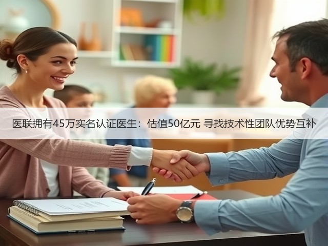 医联拥有45万实名认证医生:估值50亿元 寻找技术性团队优势互补(图2) 医联拥有45万实名认证医生:估值50亿元 寻找技术性团队优势互补(图2)